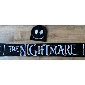 Disney The Nightmare Before Christmas Jack Skellington Scarf & Hat